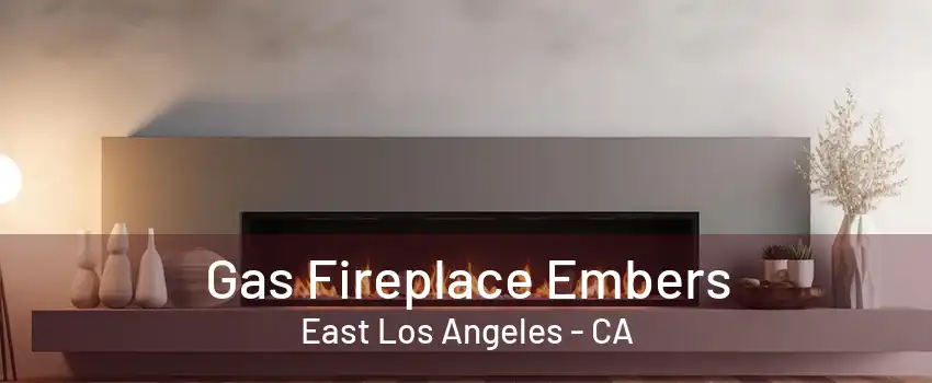 Gas Fireplace Embers East Los Angeles - CA