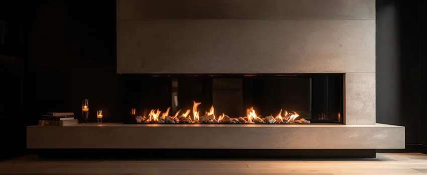 Gas Fireplace Ember Bed Design Services in East Los Angeles, California